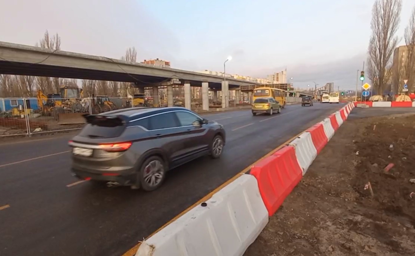 Остужевское кольцо в Воронеже больше не кольцо