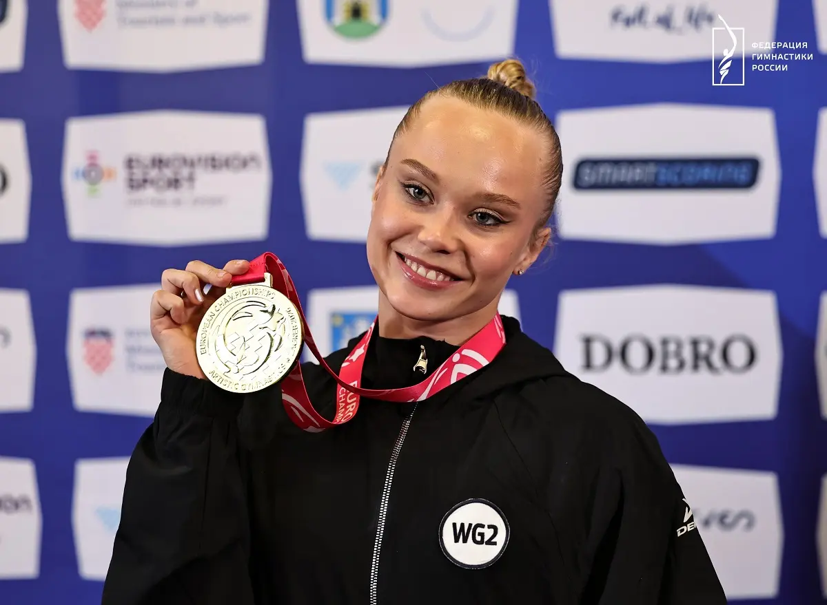 Гимнастка Ангелина Мельникова рассказала, почему расплакалась на награждении чемпионата Европы