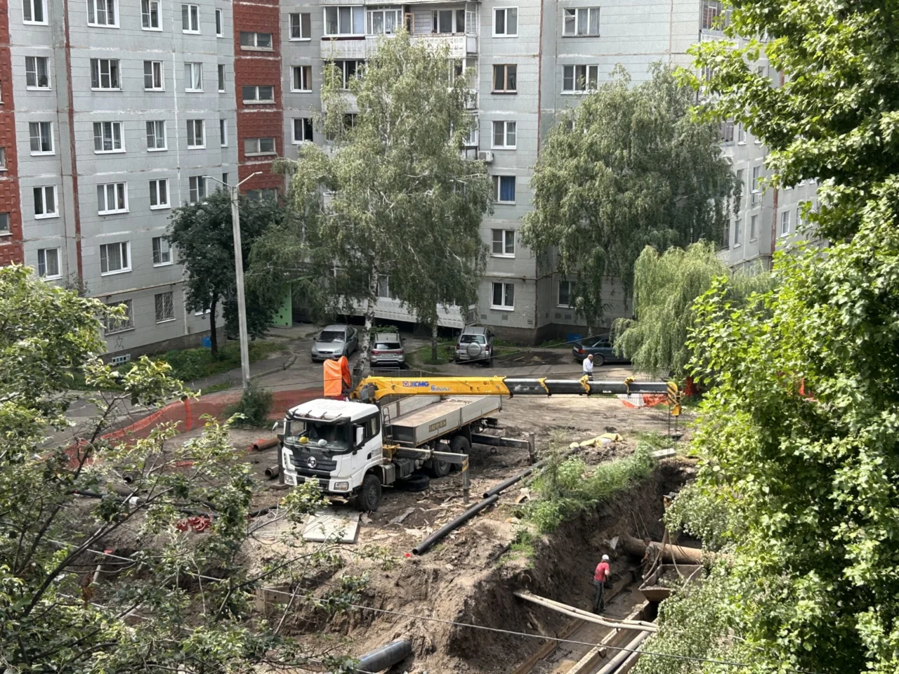 РИР Энерго ведет реконструкцию тепловых сетей в Коминтерновском районе Воронежа
