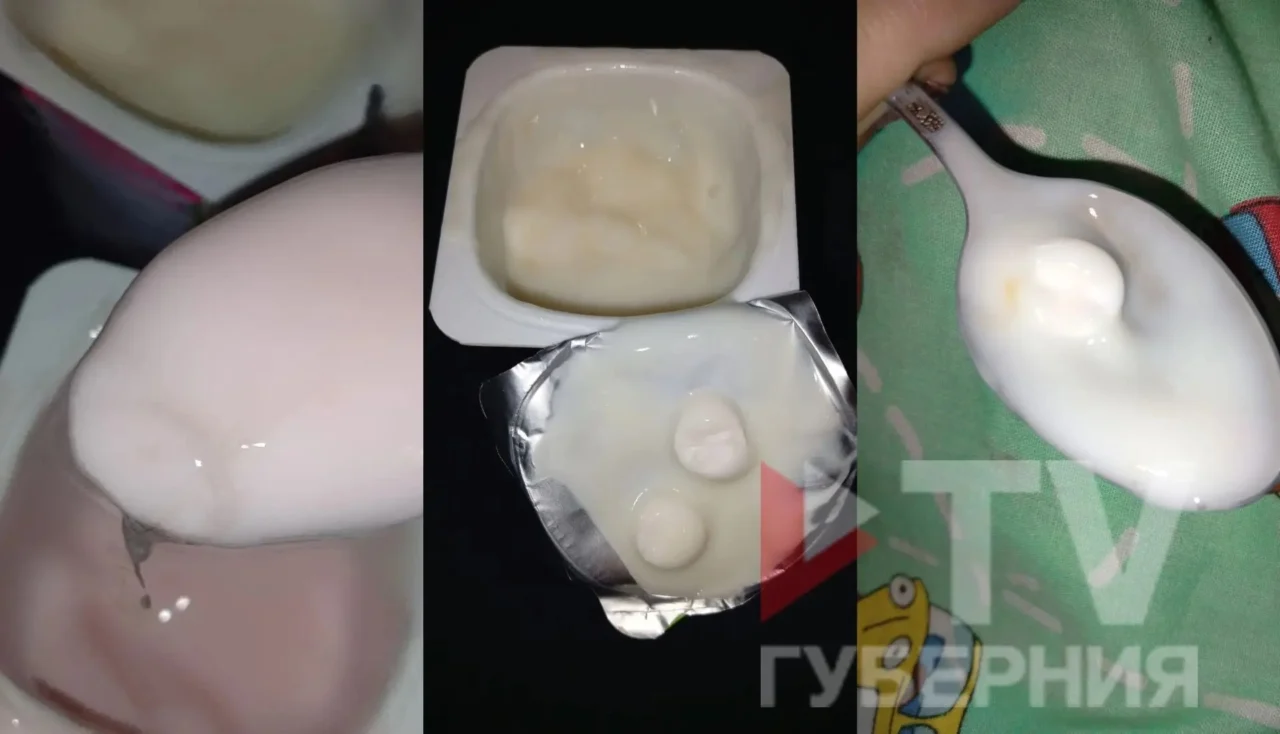 Таблетки и волосы нашли в йогуртах из воронежского магазина