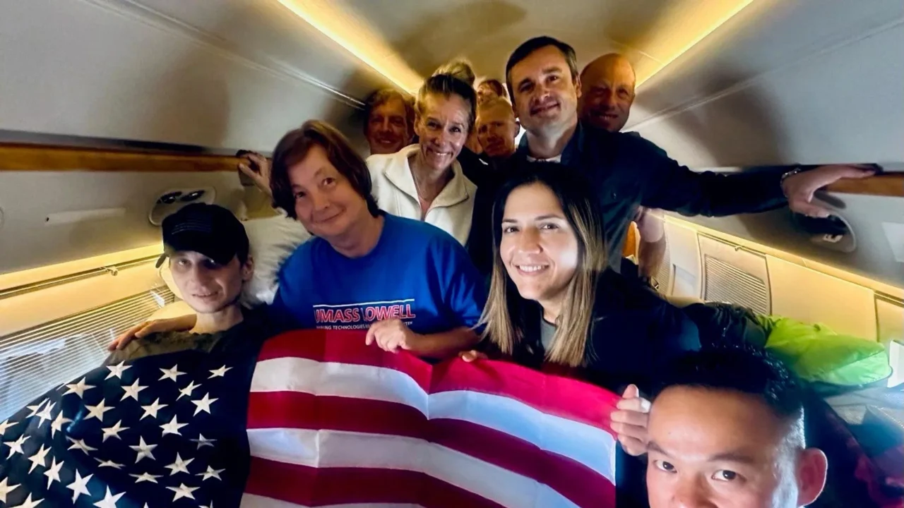 На фото показали, как изменился экс-морпех США Гилман после 4 лет заключения в Воронеже