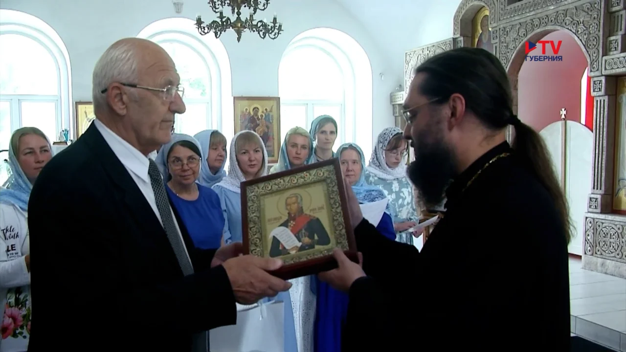 В Воронеж на вечное хранение привезли частицу мощей и икону с ликом адмирала Ушакова