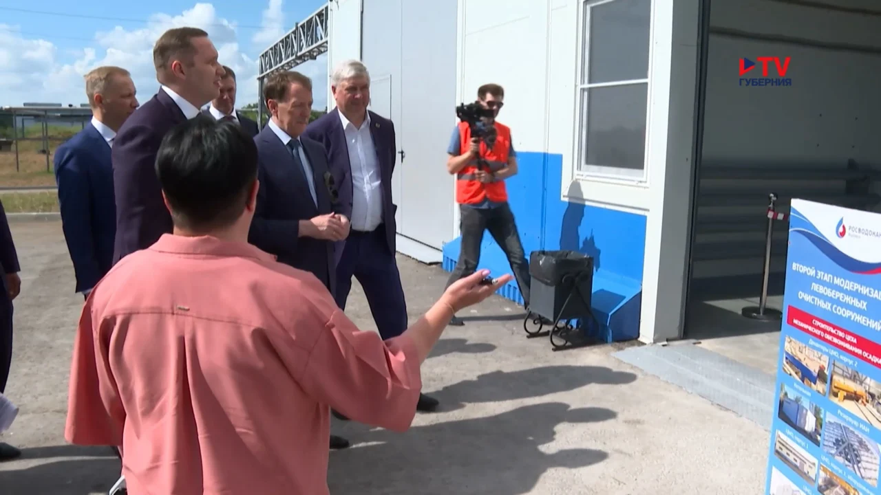 В Воронеже стало легче дышать благодаря новому цеху очистных сооружений