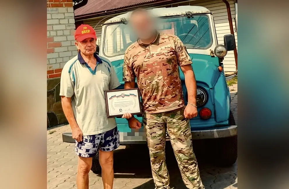 Житель Воронежской области передал свой внедорожник бойцам в зону СВО