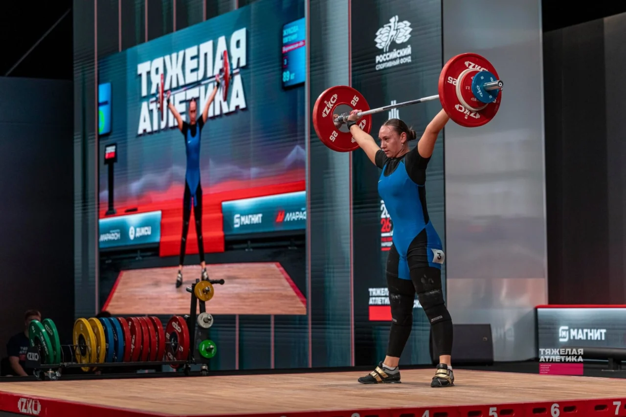 Воронежская штангистка завоевала бронзу Чемпионата России