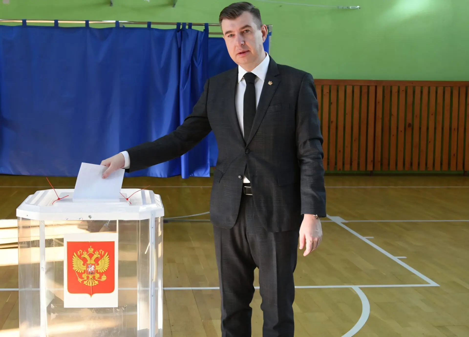Первый зампред правительства Воронежской области проголосовал на выборах в Госдуму