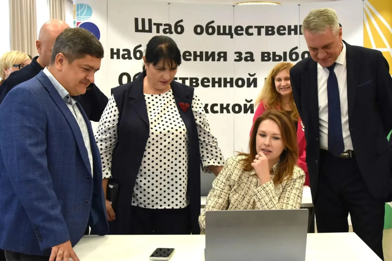Член СПЧ при Президенте РФ ознакомилась с мониторингом голосования в Центре общественного видеонаблюдения в Воронеже