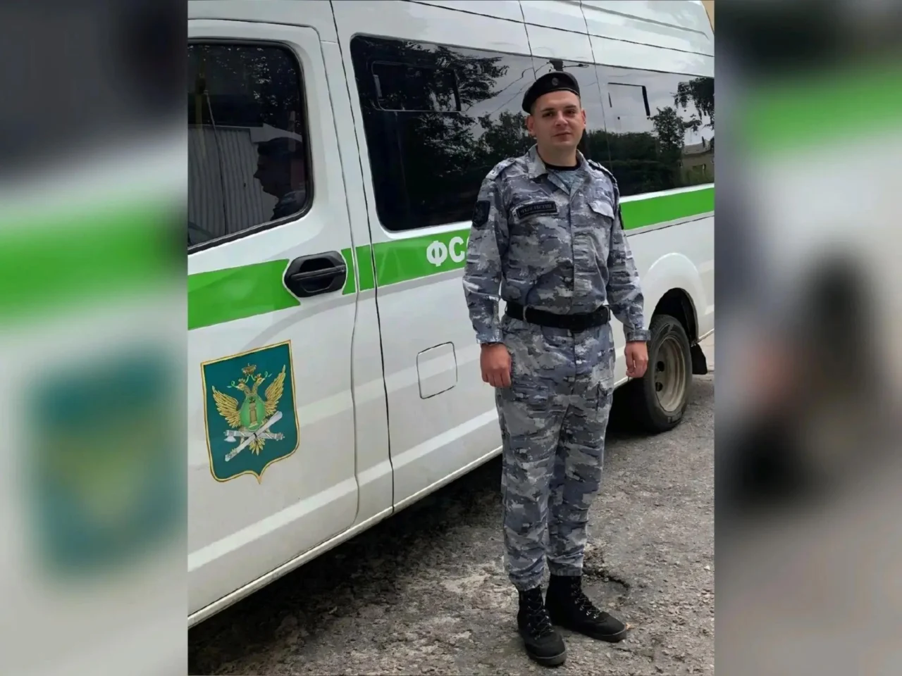 Судебный пристав из Воронежа потушил «Ниву», загоревшуюся во время атаки беспилотников