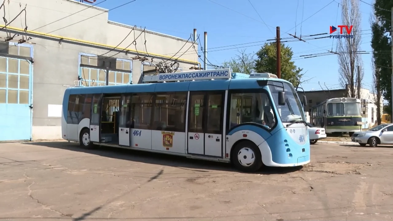 Троллейбус №33 приостановит работу в Воронеже с 28 сентября