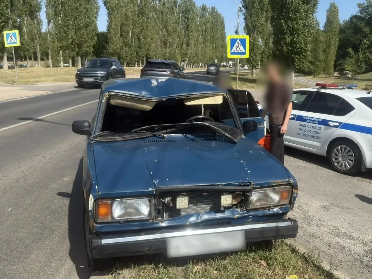 Стало известно состояние сбитого в воронежском Шилово школьника на электросамокате