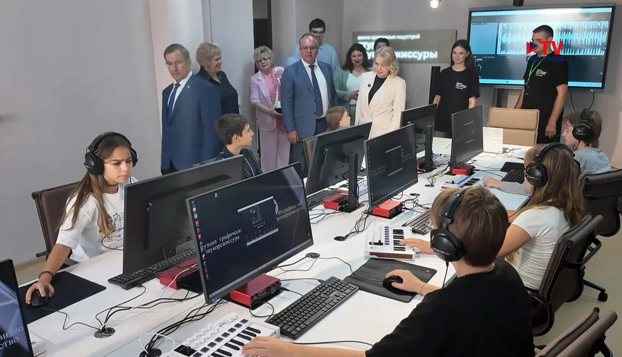 В Воронежской области открыли новую Школу креативных индустрий для одарённых детей