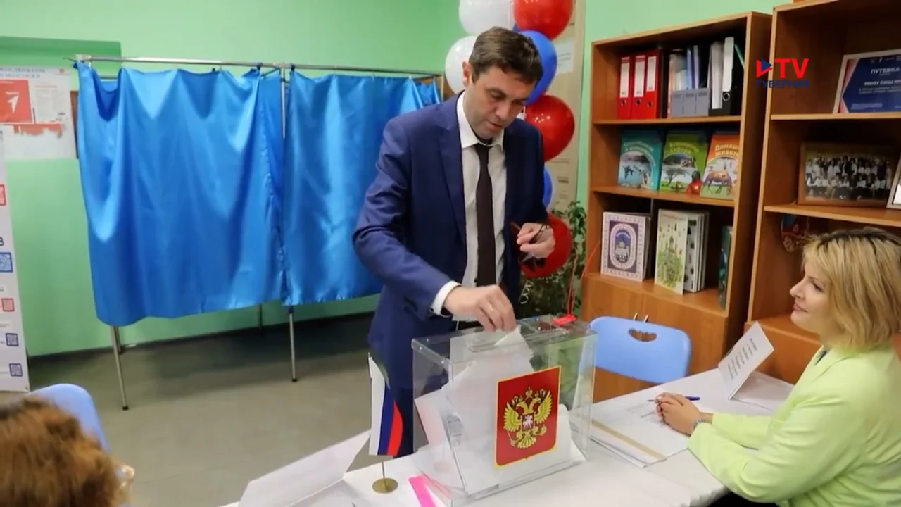 Руководители Воронежа и области сделали свой выбор в самом начале Единого дня голосования