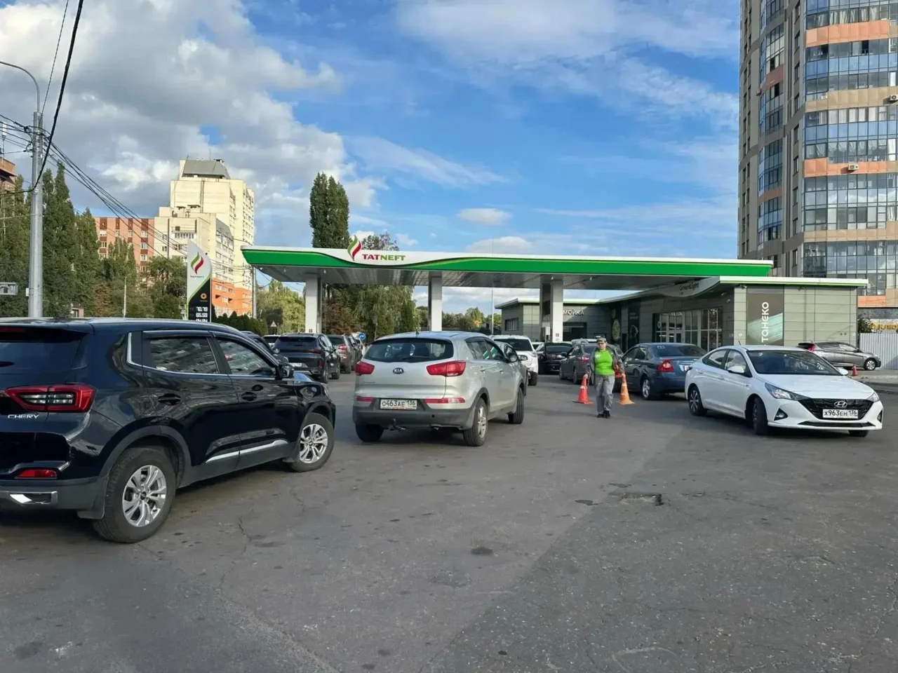 Где заправиться в Воронеже утром 19 октября
